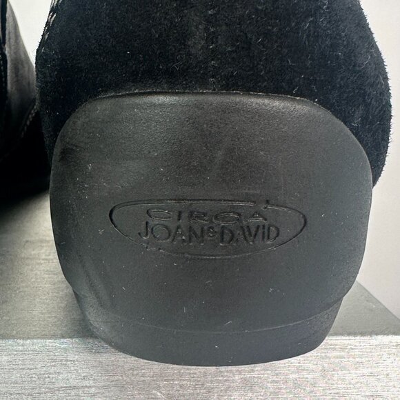 Circa Joan & David CJFRESH Black Leather Ankle Boots Womans Size US 8.5M - Picture 9 of 12